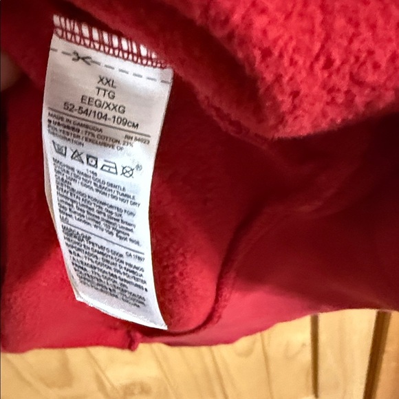 GAP Red Men's Hoodie - Picture 4 of 6